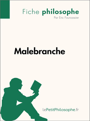 cover image of Malebranche (Fiche philosophe)
